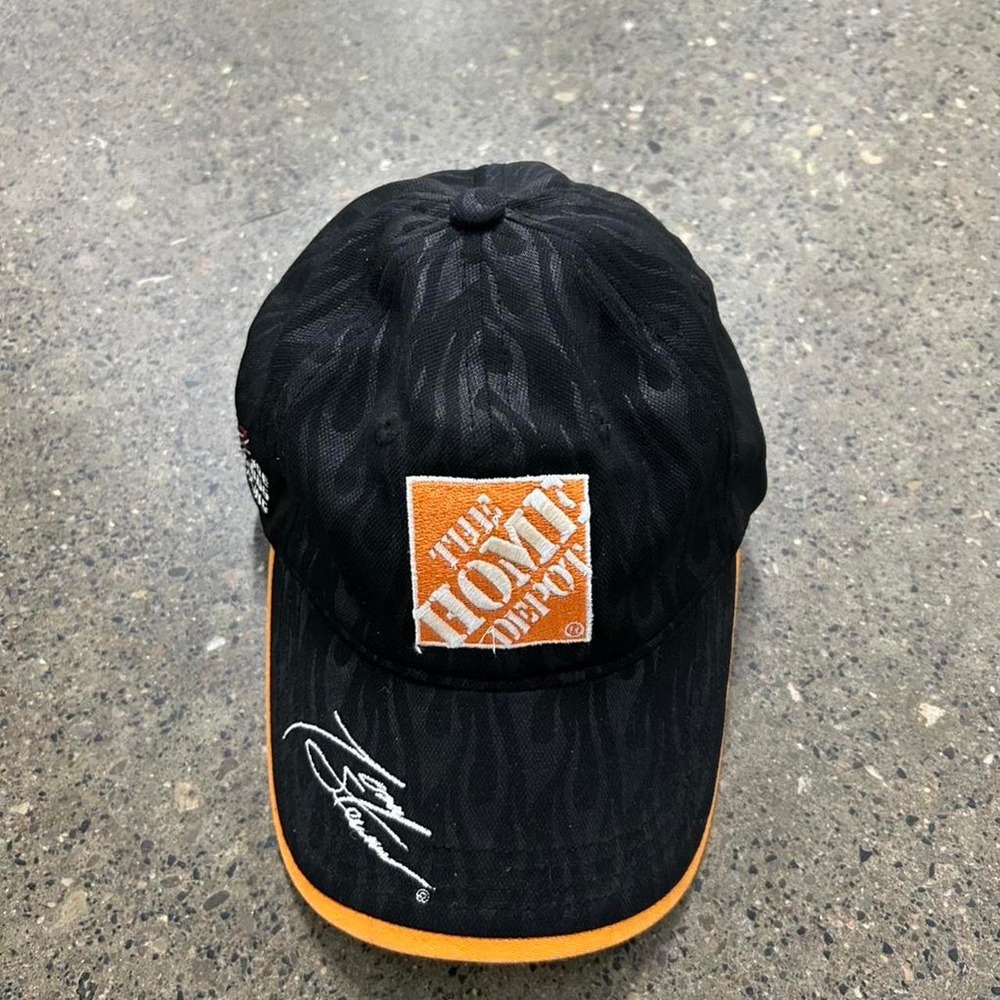 Vintage NASCAR Tony Stewart Flame AOP Racing Cap